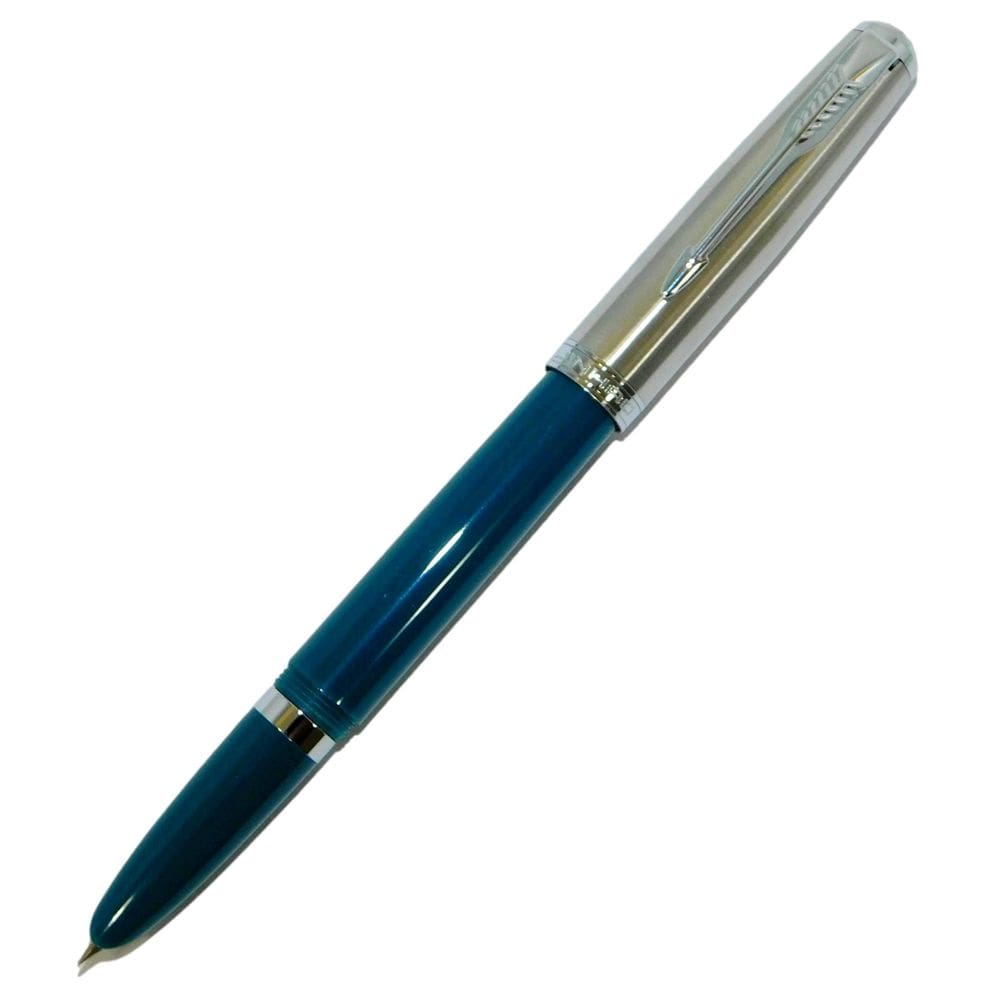 Caneta Tinteiro Jinhao 86 Azul Esverdeado F