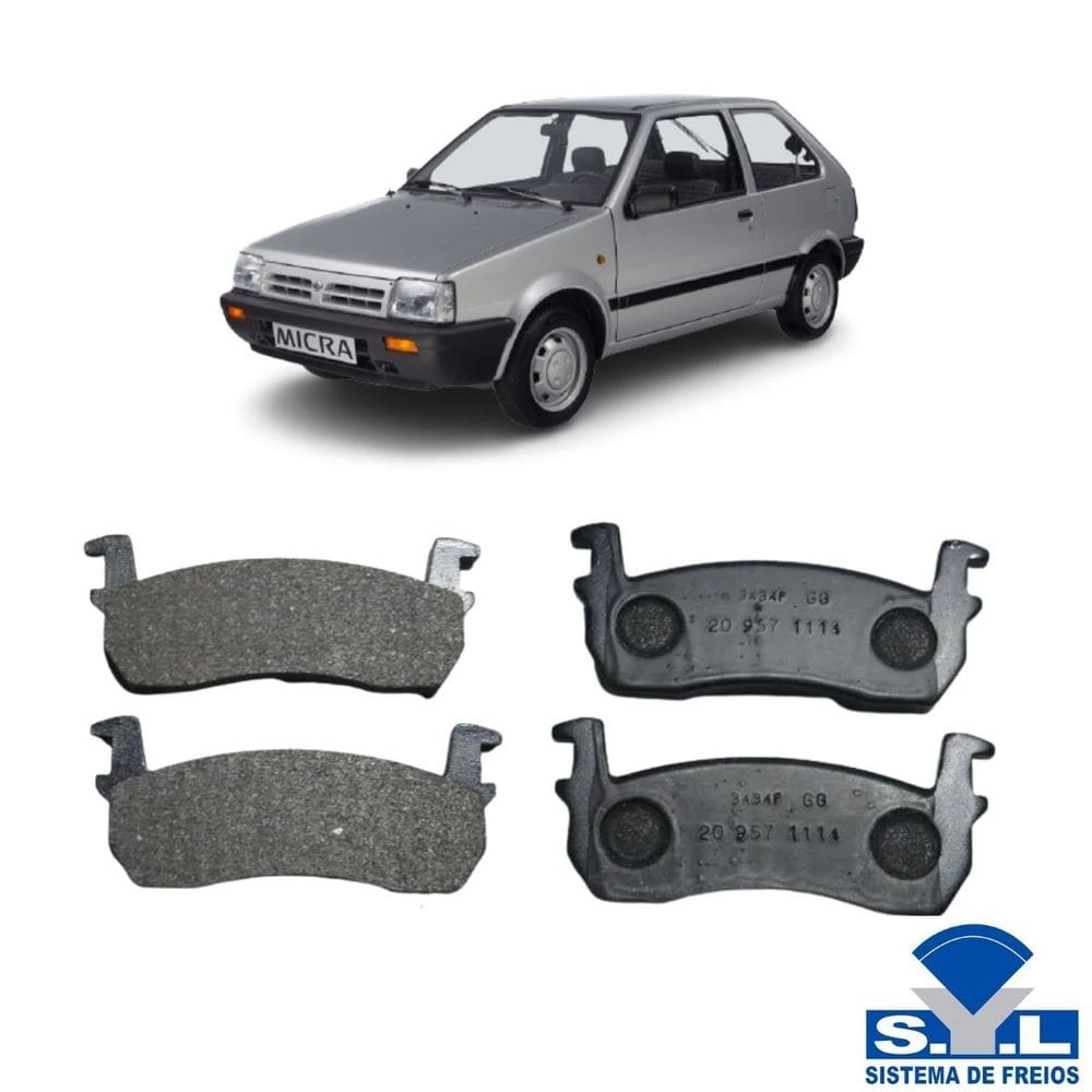 Vlpa02419 - Pastilha Freio Diant - Nissan Micra - Importado