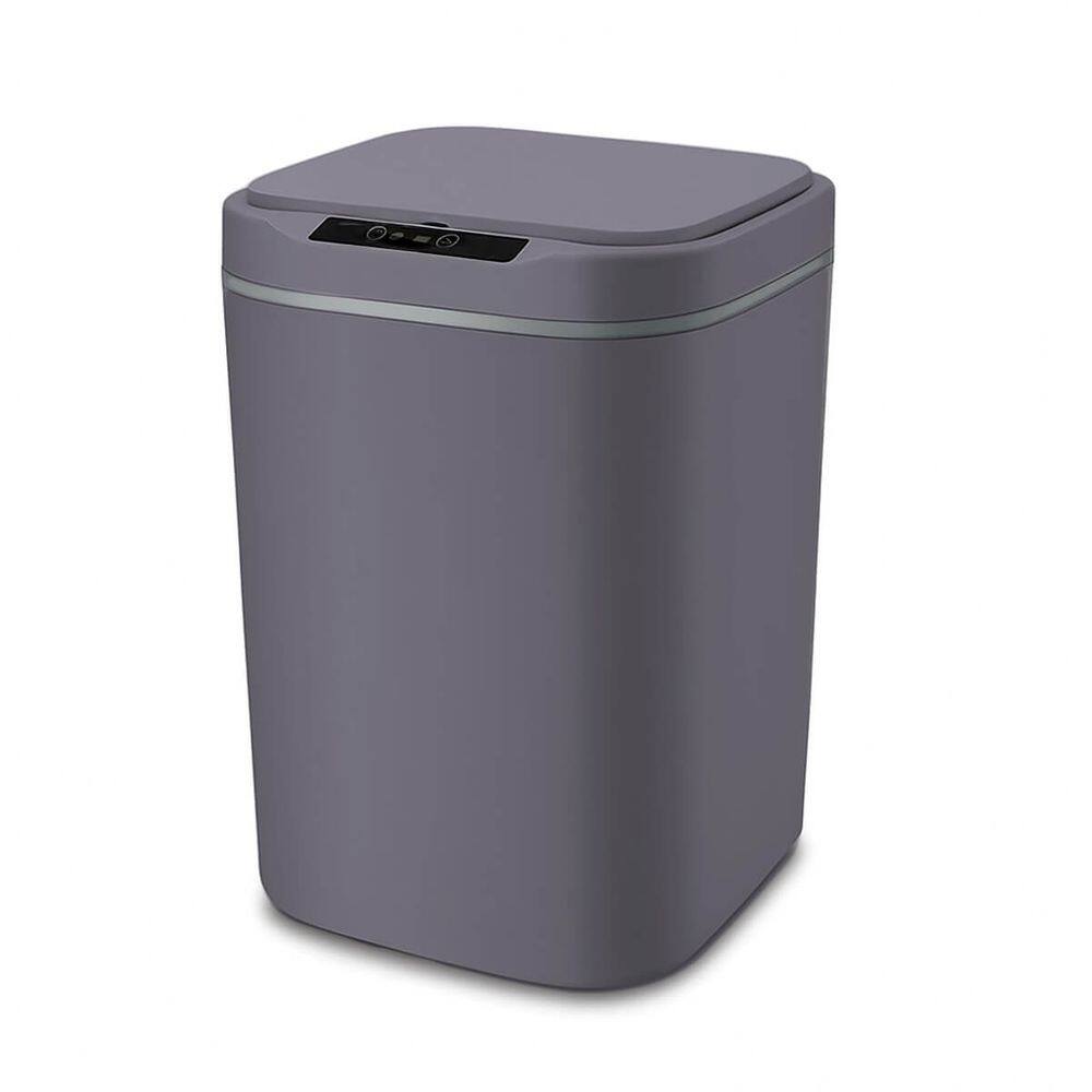 Lixeira automática com sensor inteligente, design moderno e fechamento hermético – 16 litros