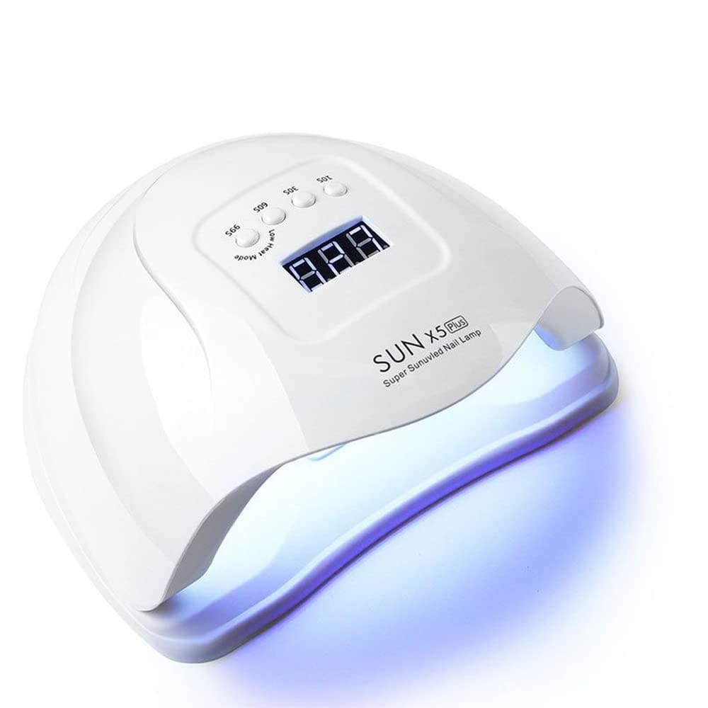 Lâmpada de unhas de cura UV Gel 80W/110W de secagem rápida 36 LEDs brancos