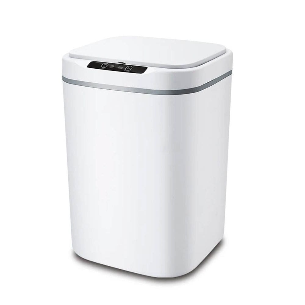Lixeira automática com sensor inteligente, design moderno e fechamento hermético – 16 litros
