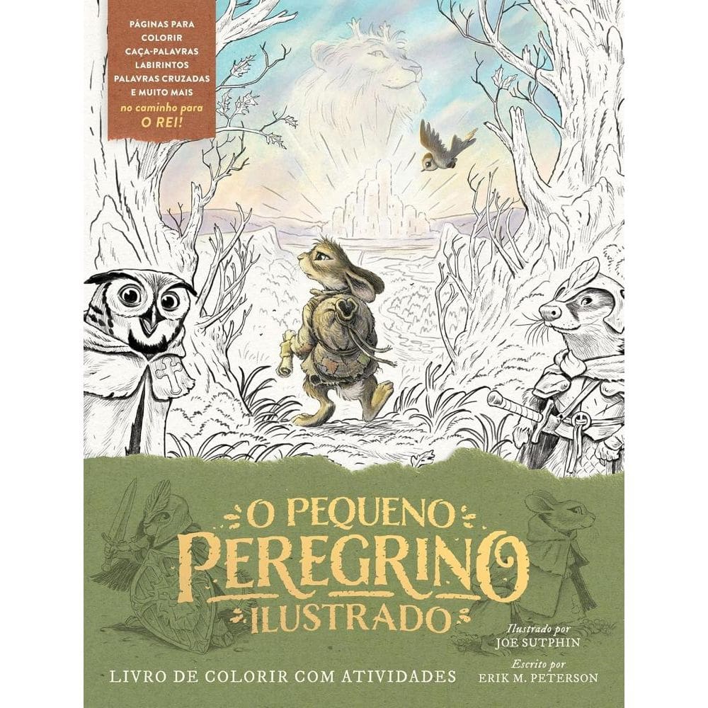 O pequeno peregrino ilustrado – Livro de colorir com atividades (2506)