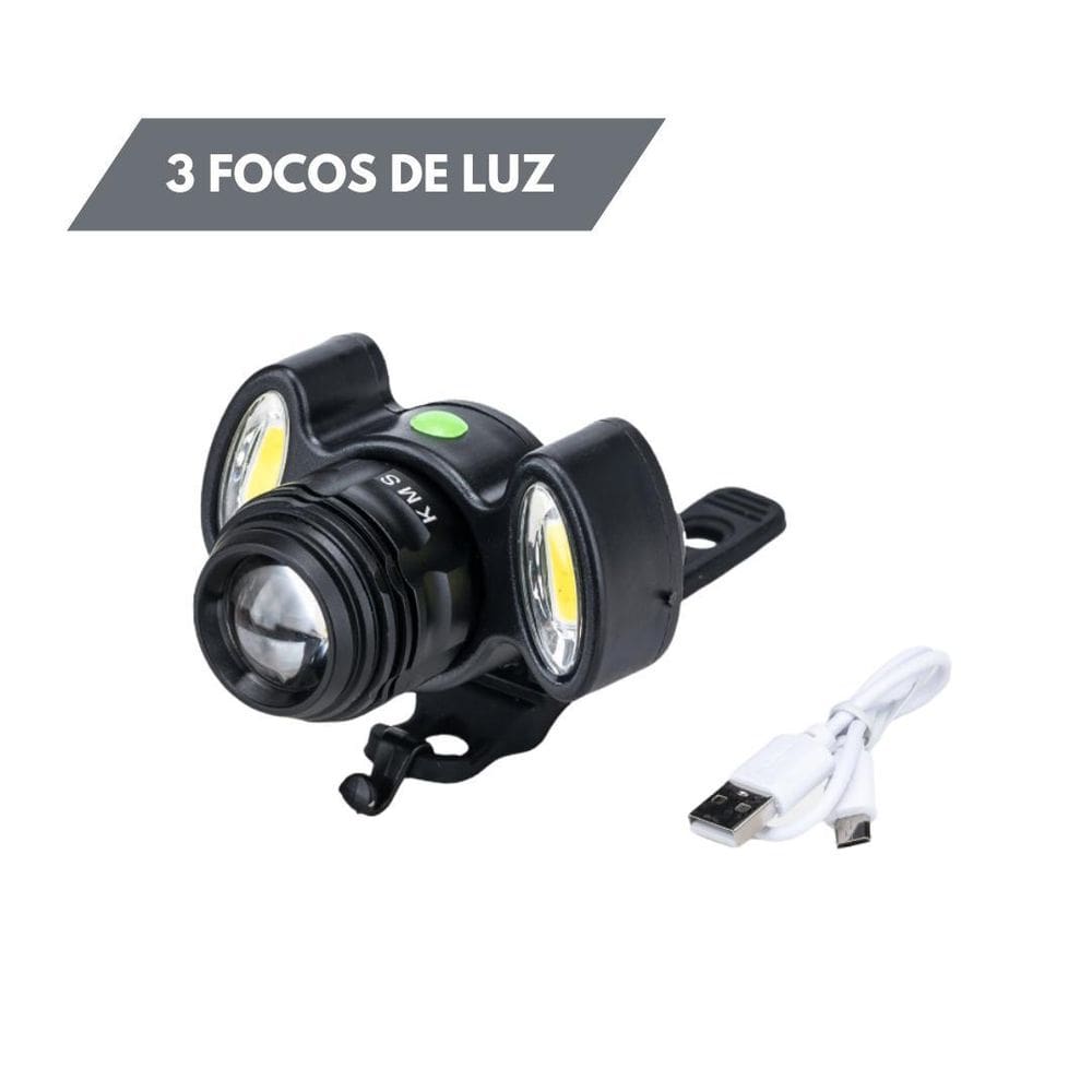 Farol Bike Ciclismo Profissional Ajuste De Foco Resistente