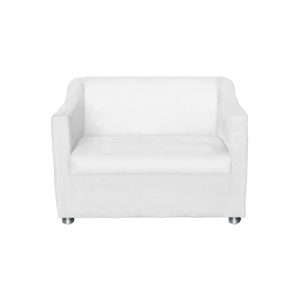 Namoradeira Bia Decorativa Reforçada Recepção Clinica Salão Sala De Estar Courino