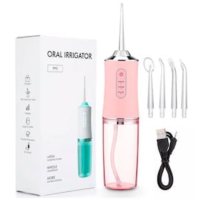 Irrigador Oral Bucal Portátil Limpeza Profunda Eficiente