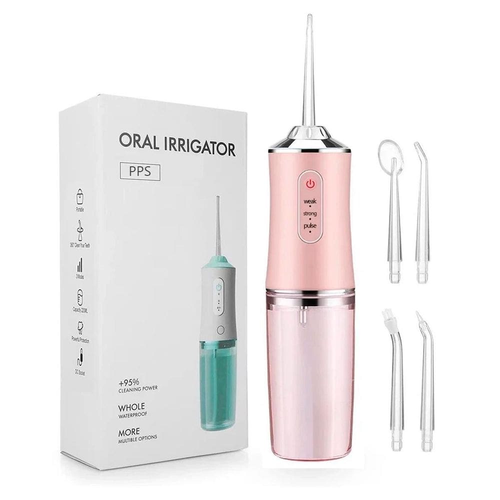 Irrigador Oral Bucal Portátil Limpeza Profunda Eficiente
