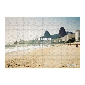 Quebra Cabeça Surpresa De Viagem Rio Janeiro 150 Peças Mdf