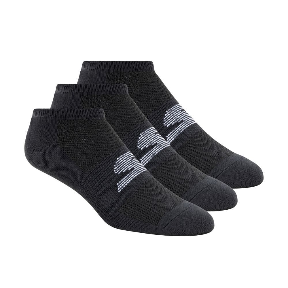 Meia 3 Pares Masculino Microfiber Non Terry Preto Skechers