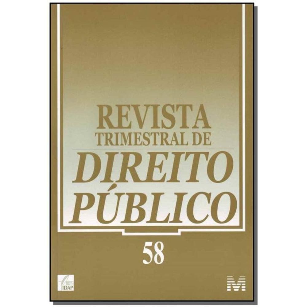 Revista Trimestral De Direito Publico Ed. 58