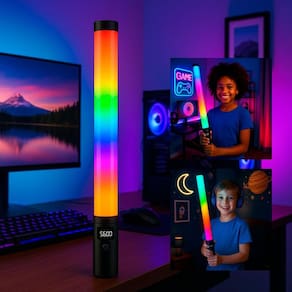 Bastão Led Com Luz Bivolt Recarregável Para Fotos