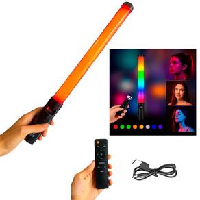 Bastão Led Potente Com Cores Artísticas Em Rgb