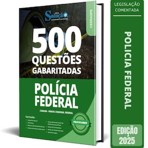 Caderno Questões Polícia Federal Pf Comum Perito Criminal