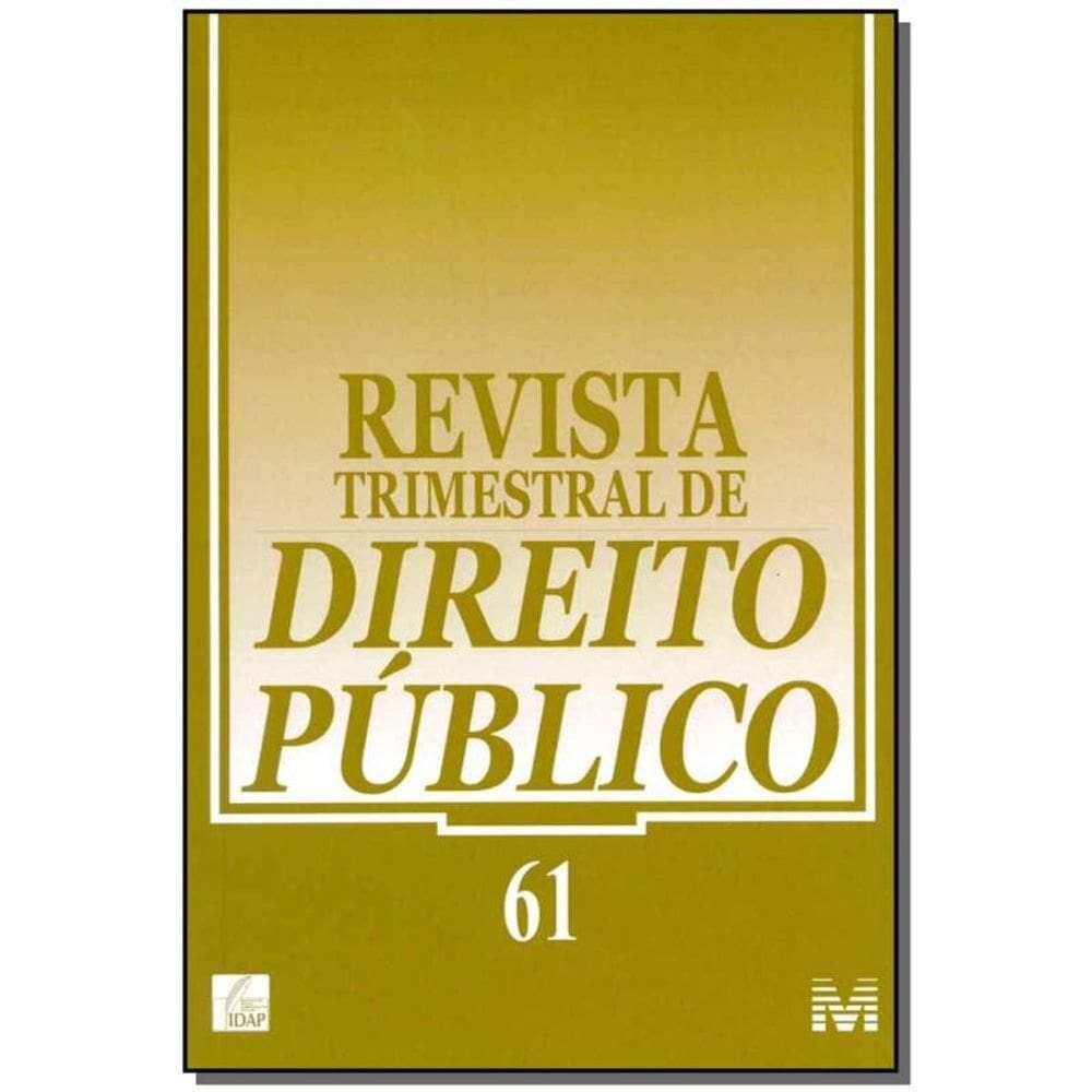 Revista Trimestral De Direito Publico Ed. 61