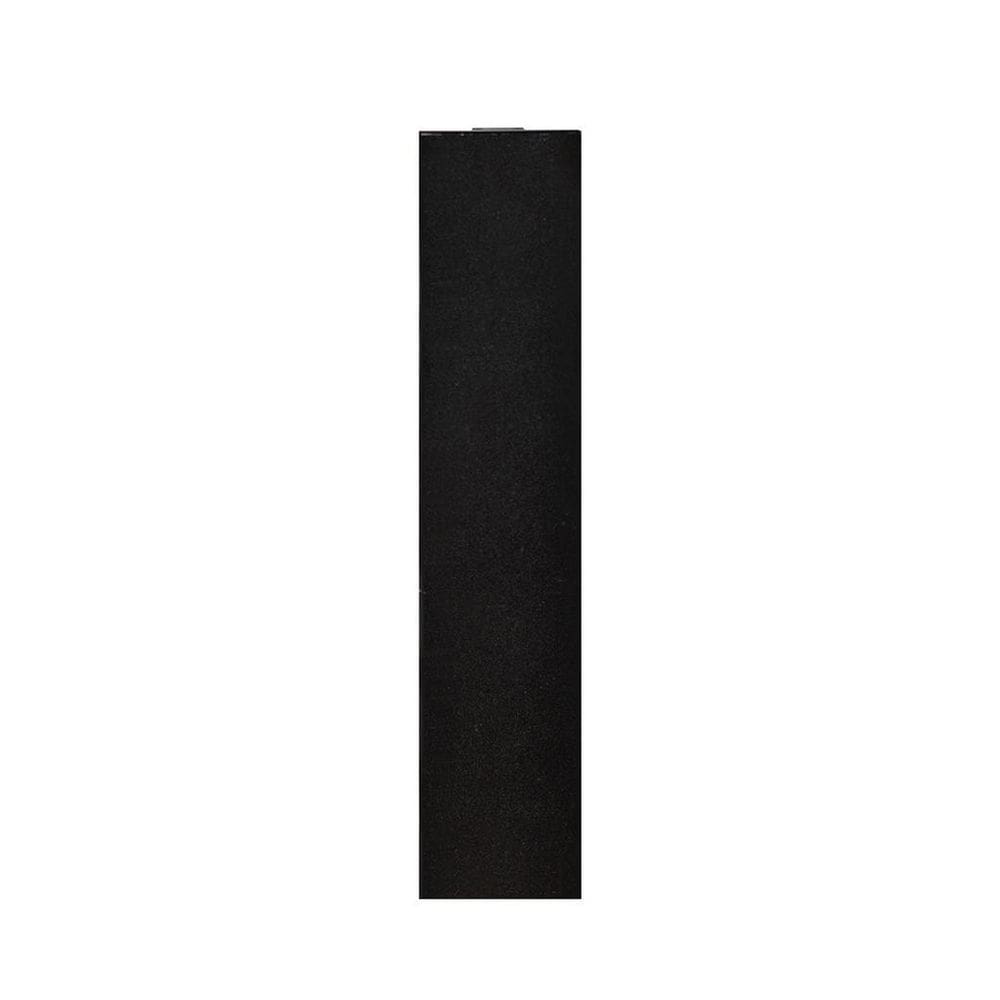 Luminária Parede Arandela Led Slim Indireta 33Cm 220V Preto