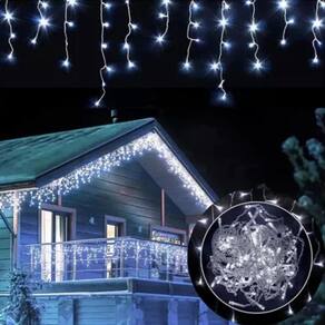 Cascata Luzes Presente Natal Entrega Rápida E Qualidade