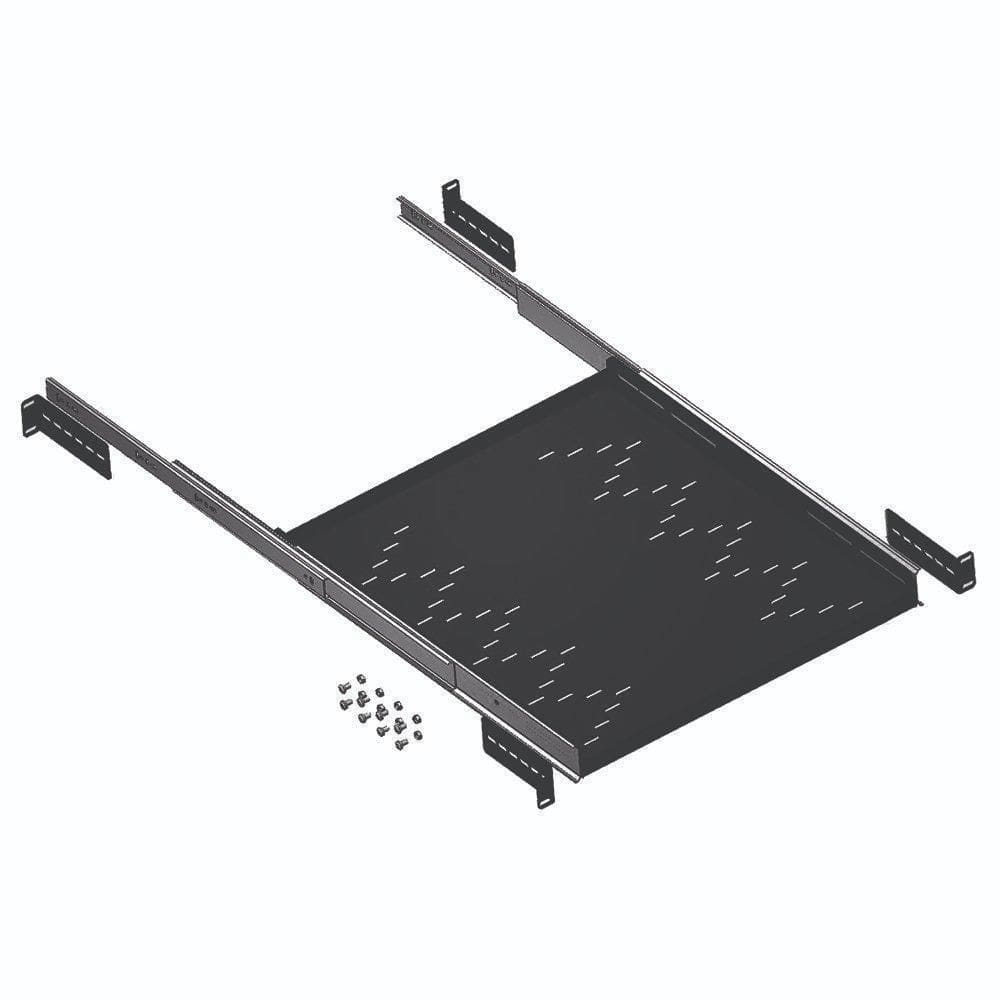Bandeja Movel Max Eletron 19 1U X 600Mm Ventilada 4 Pontos