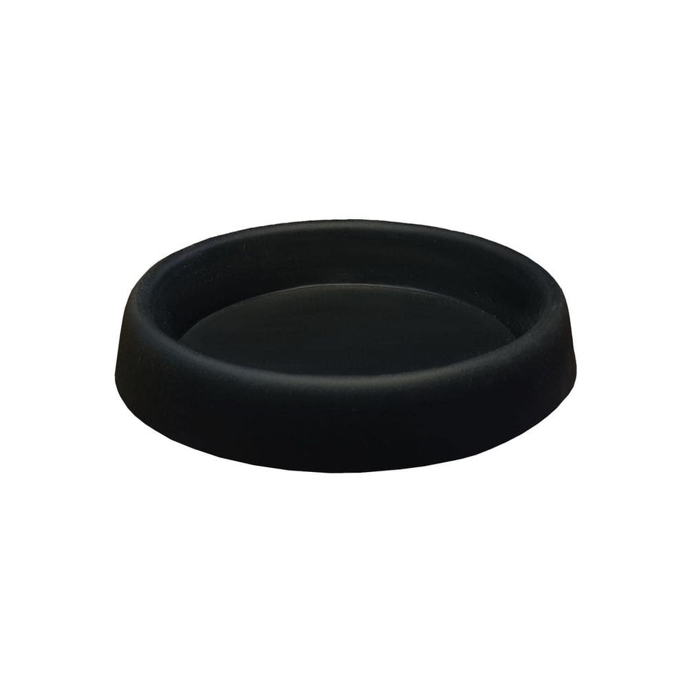 Prato Base Redondo De Polietileno Para Vaso De Planta 21 Cm