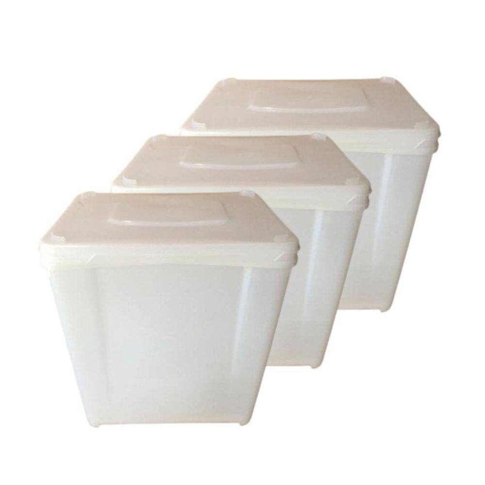 Pote De Ração 10L Com Fechamento Hermetico Bpa Free