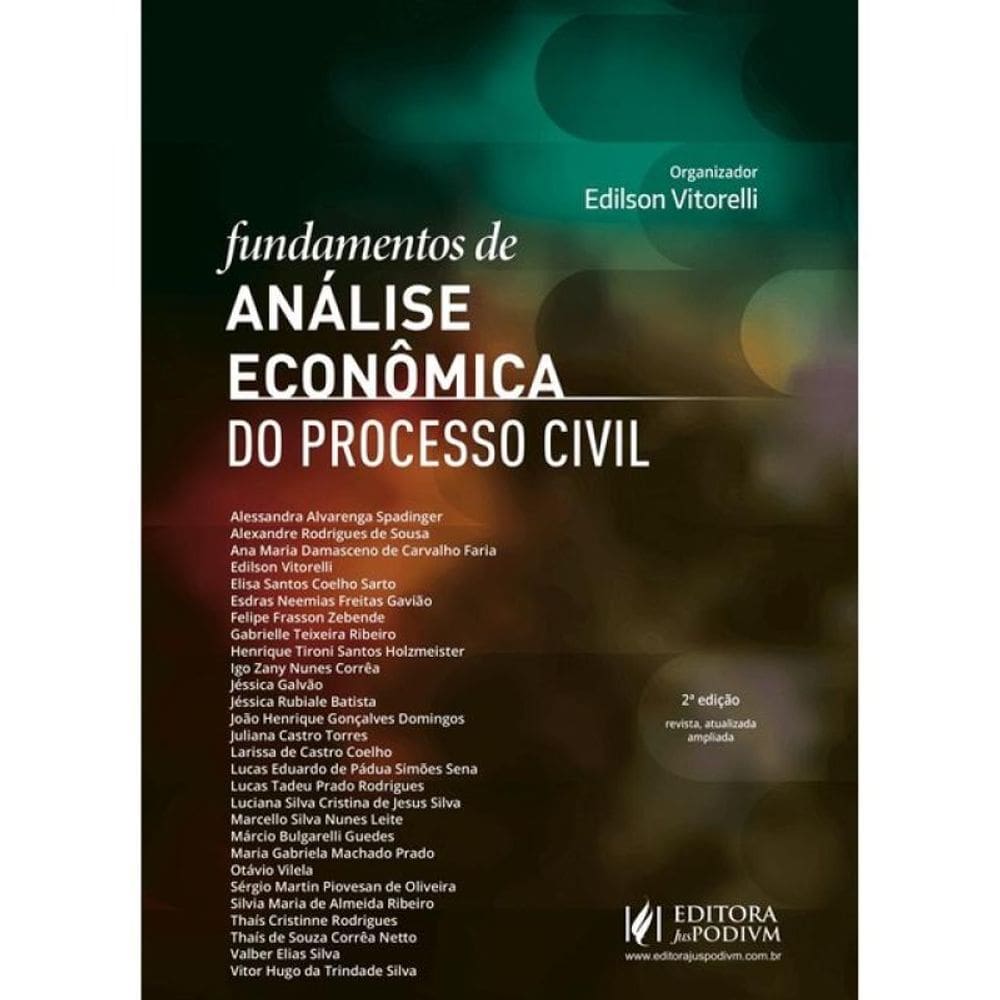 Fundamentos De Análise Econômica Do Processo Civil - 2025