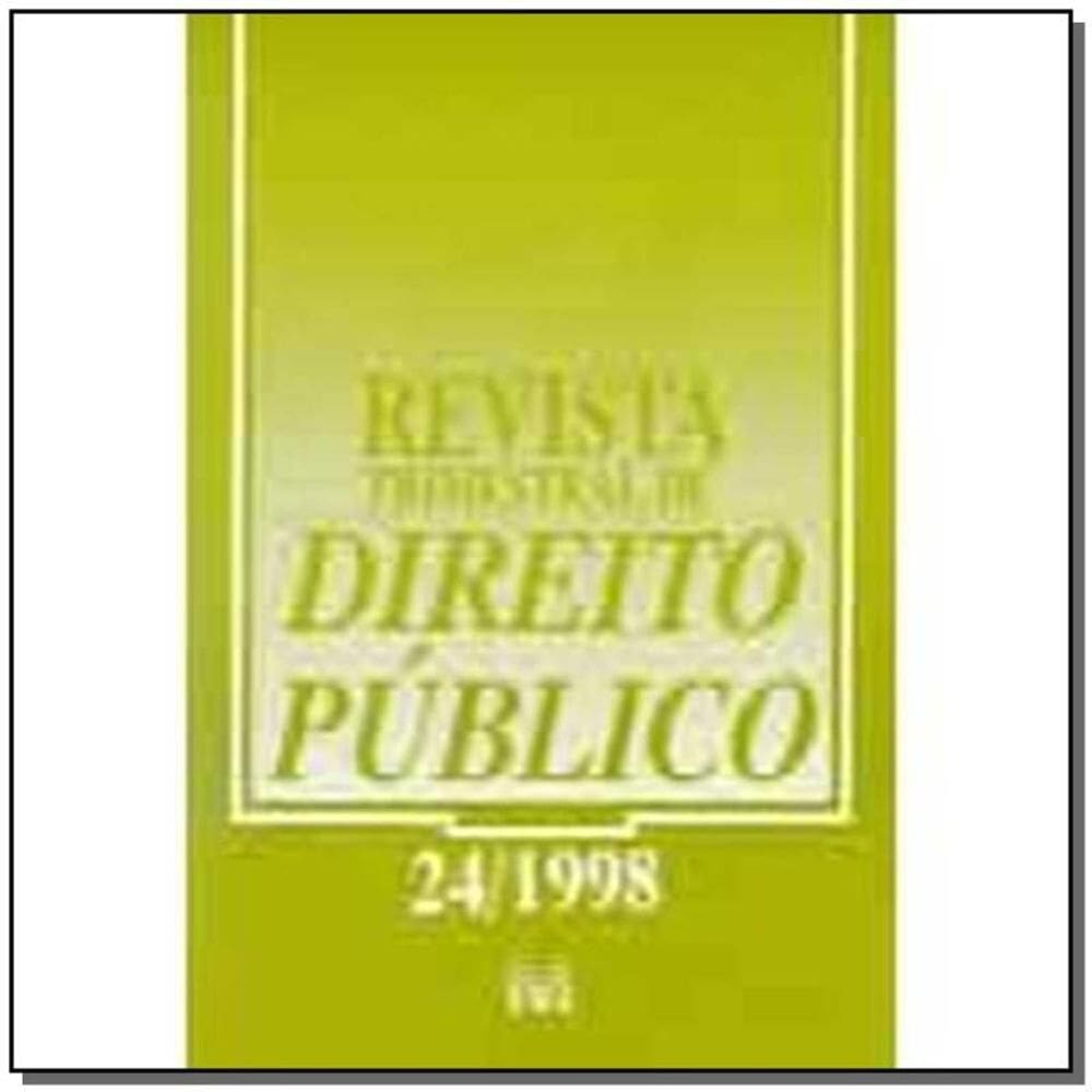 Revista Trimestral De Direito Publico Ed. 24