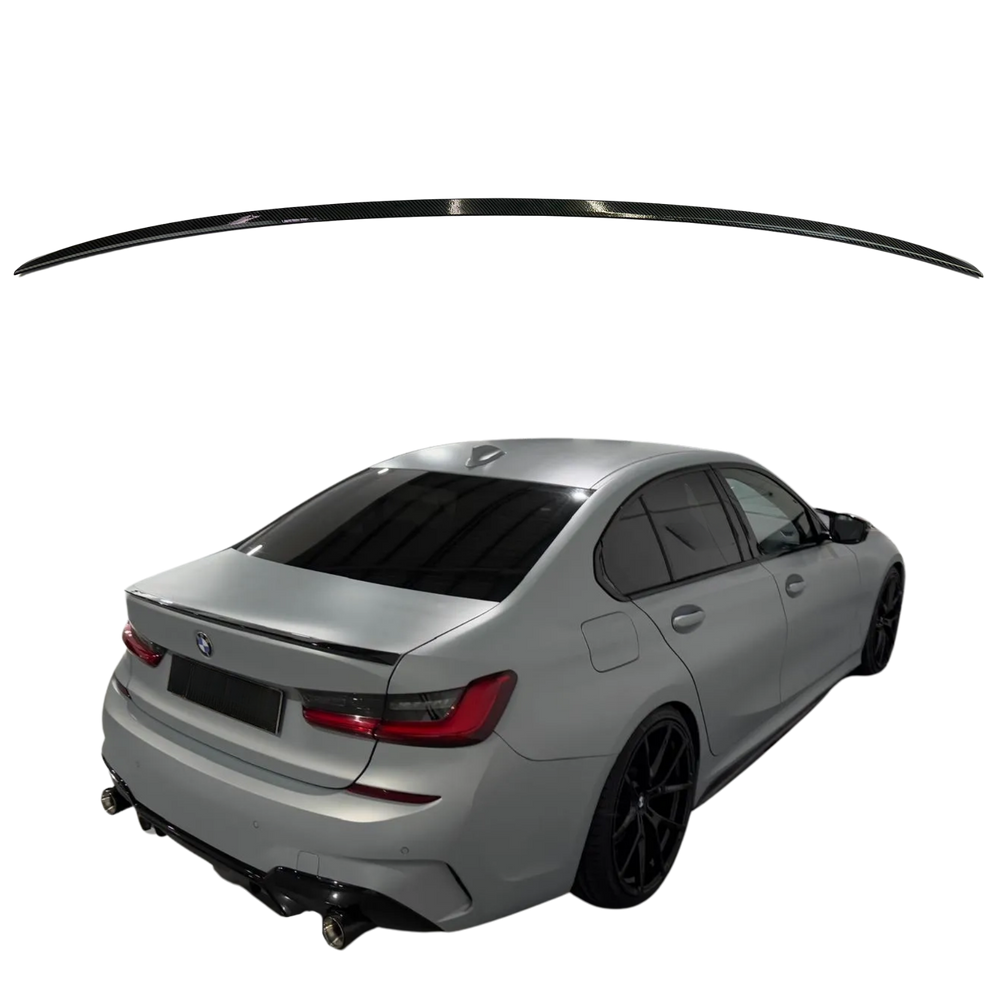 Spoiler Aerofólio Traseiro BMW 330 340 G20 G28 Efeit Carbono