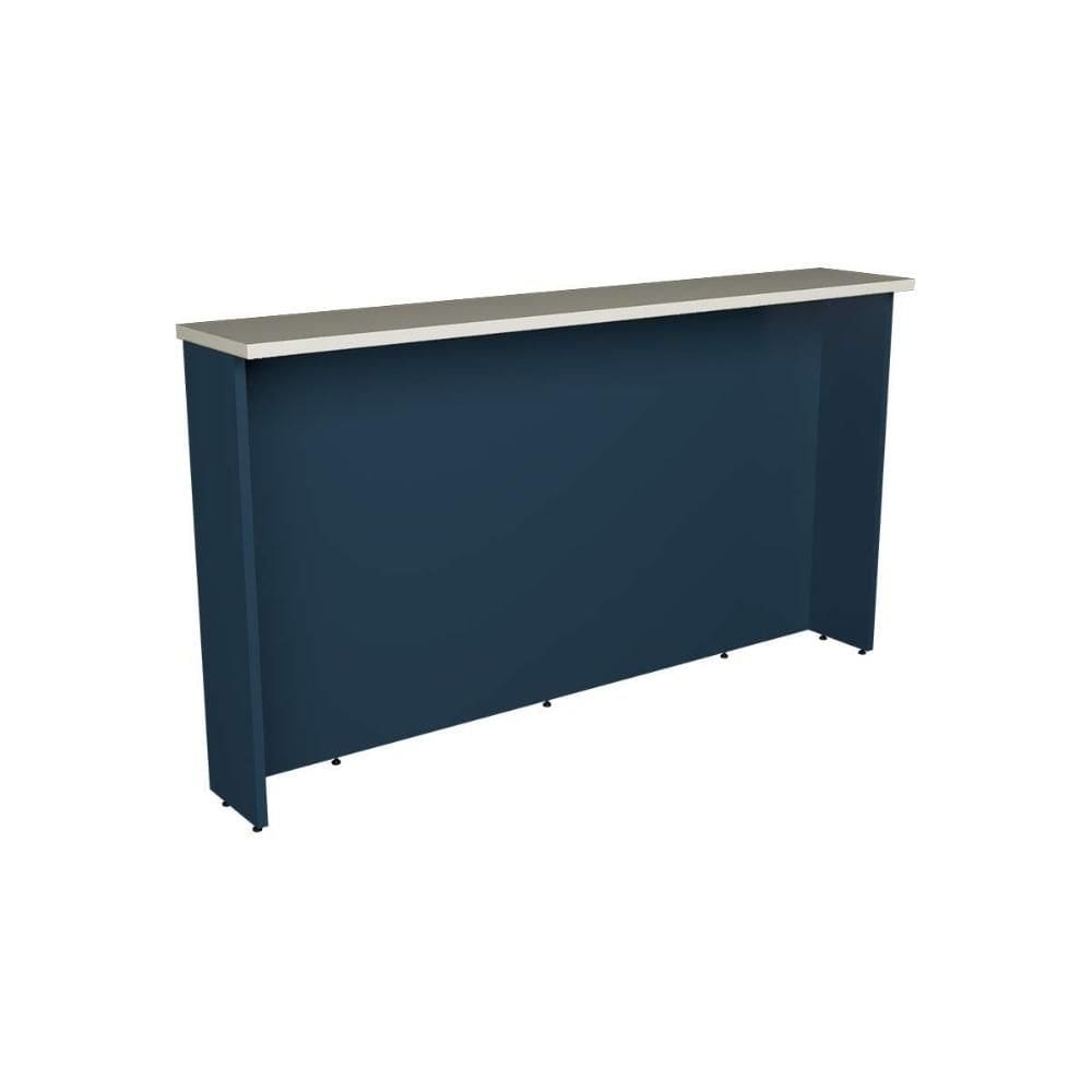 Bancada Ilha Cozinha PH 3069 Évora 200cm Azul/Cinza Argila - Herval