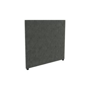 Cabeceira Cama Box Estofada Casal CAB012 - Suede Grafite - Kappesberg