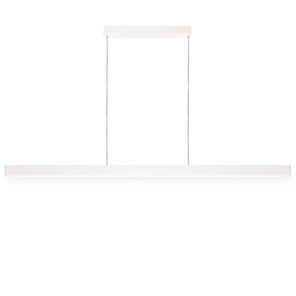 Luminária Pendente Teto Led Integrado 6000K 220V 1M Branco