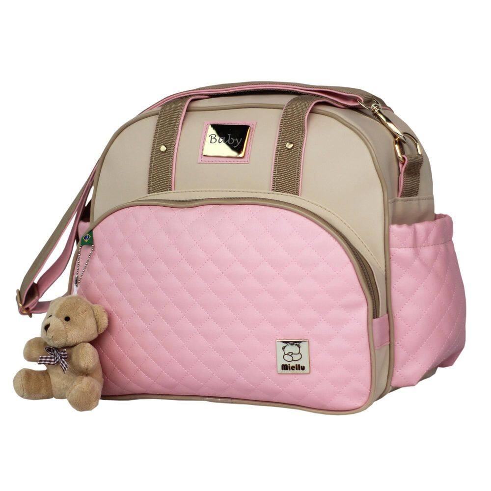 Bolsa Bebe Maternidade Média Elegance Enxoval Miellu