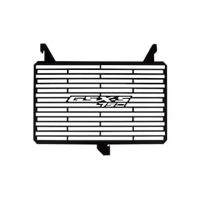 Protetor Radiador Gsx-S 750 2017 A 2024 - Aço Inox Premium