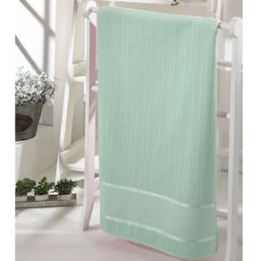 Toalha Rosto Dohler Velour P/Bordar Bella Verde 50cm x 80cm