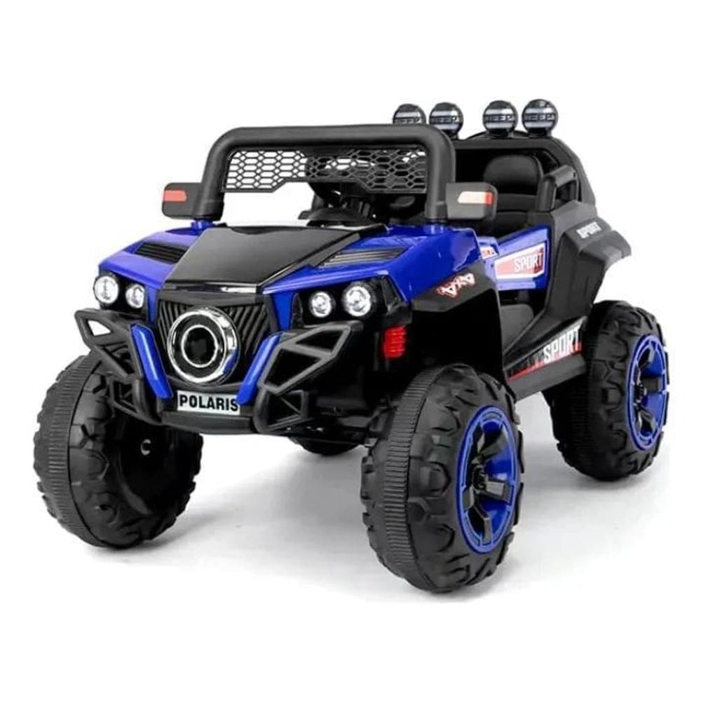 Jipe Elétrico Infantil Mc24331 Azul 12V Toy Import