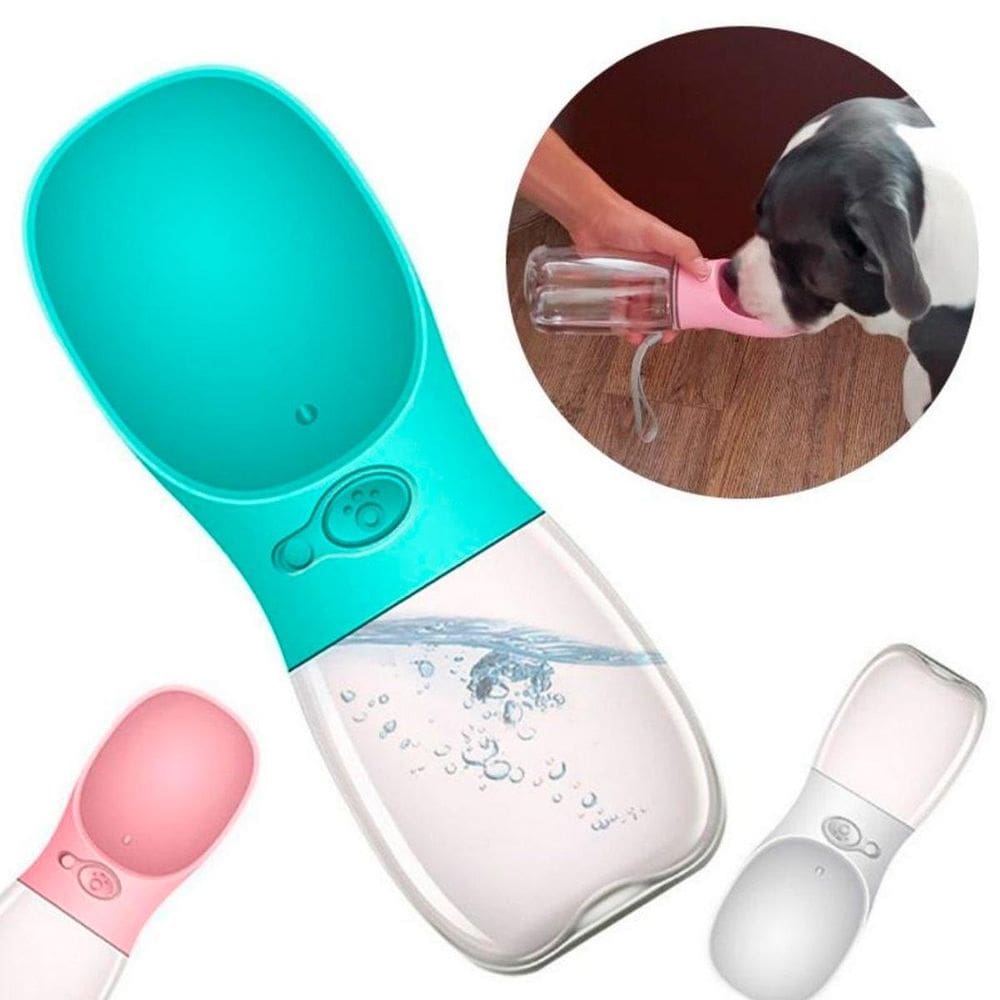 Bebedouro Para Cães Gatos Portátil Com Cores Modernas