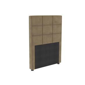 Cabeceira Cama Box Estofada Solteiro CAB009 Suede Bege - Kappesberg