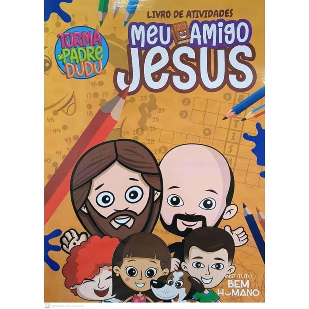 Livro De Atividades Meu Amigo Jesus