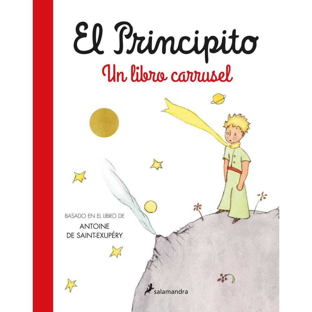 Livro The Little Prince A Carousel Book, edição em espanhol