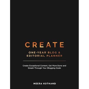 Planejador CREATE Blog e Planejador Editorial