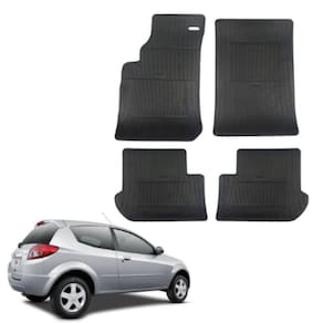Tapete Borracha Ford Ka 1997 Até 2013 Preto 4 Peças