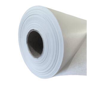 Rolo Papel Branco Seda Impressão Plotter Tubo 2Pol 40Cmx200M