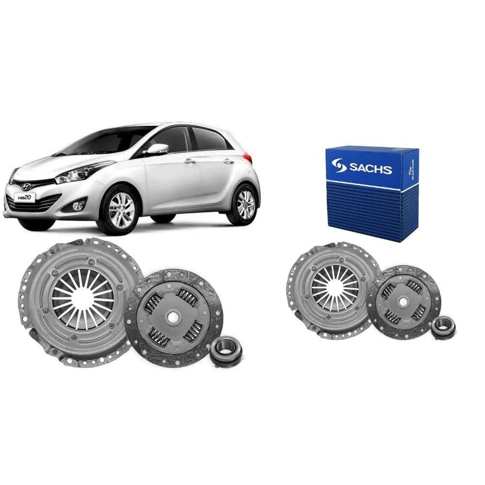 Kit Embreagem Hb20 1.0 2013 A 2015 Sachs  3000001240