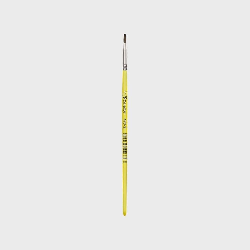 Pincel Redondo Natural 470 N02 - Condor