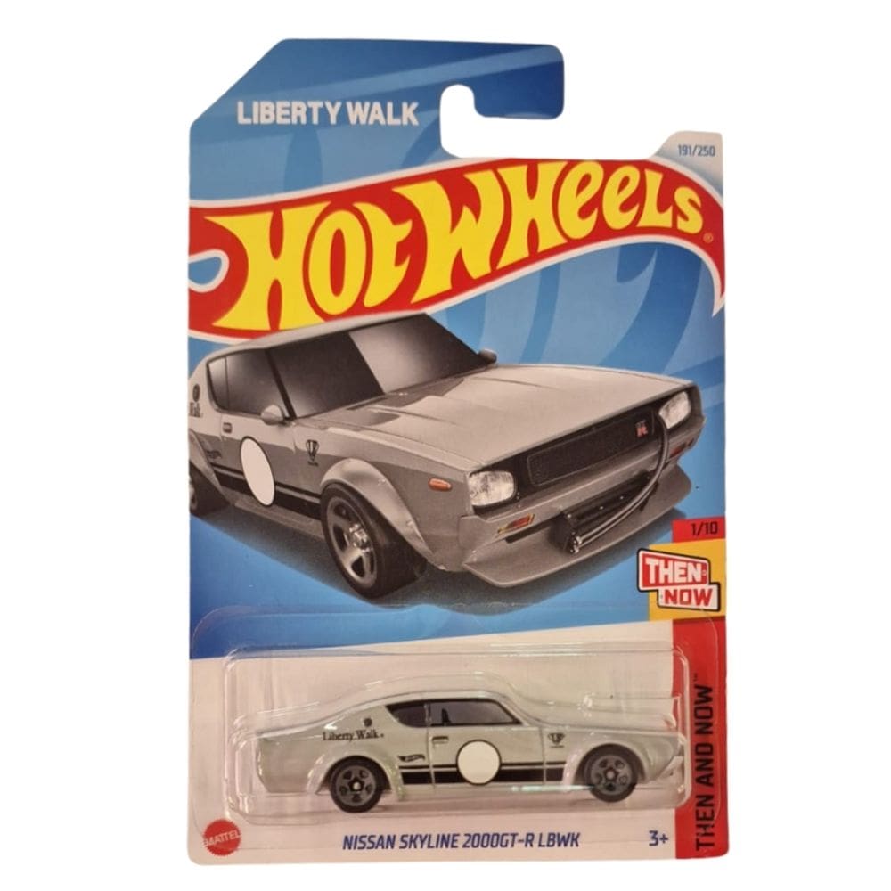 Hot Wheels Nissan Skyline 2000GT-R LBWK