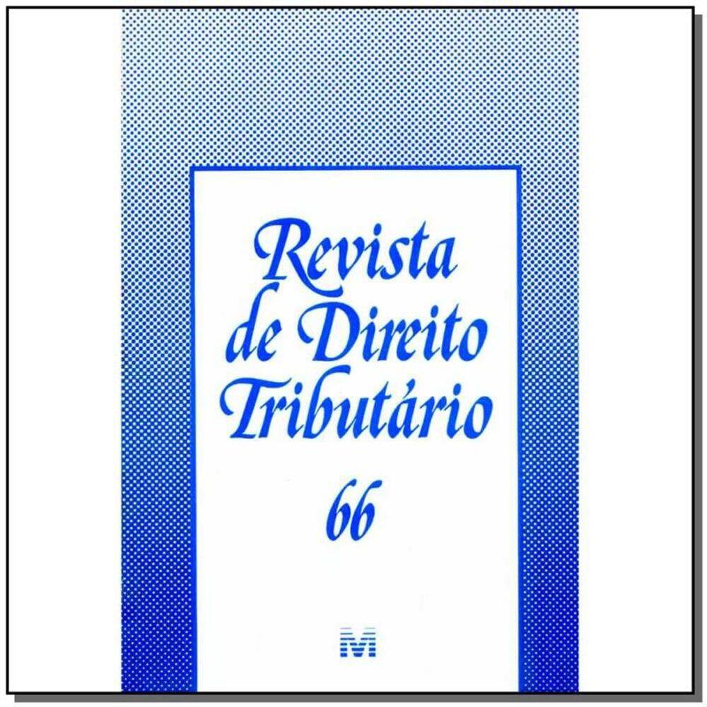 Revista De Direito Tributario Vol. 66