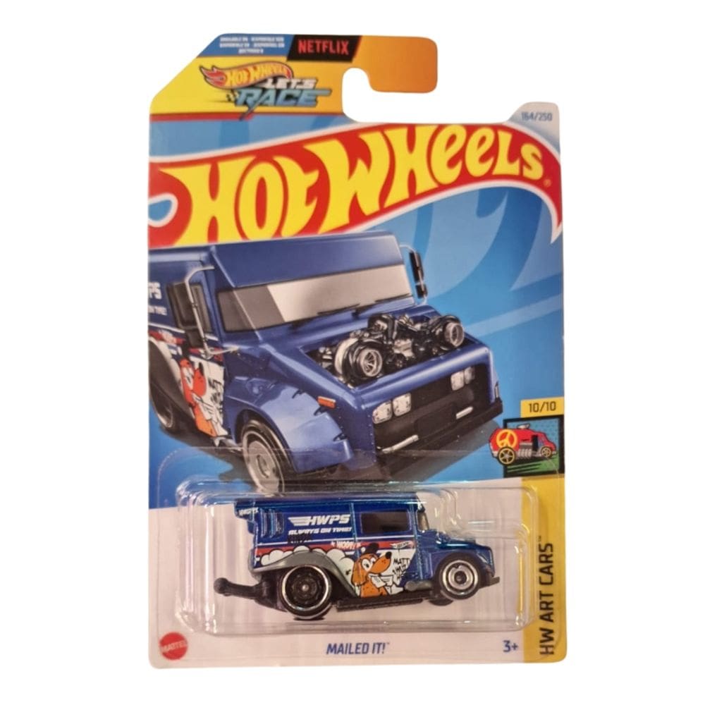 Hot Wheels Mailed it! (azul)