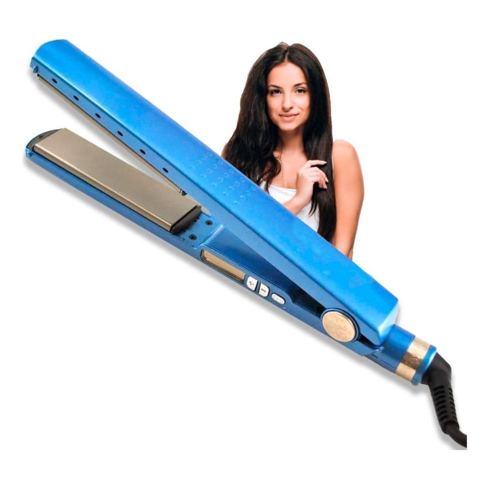 Chapinha Nano Titanium Alisadora Cabelo Liso 110V Perfeito