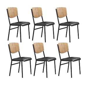 Conjunto 6 Cadeiras para Sala de Jantar Confort Preto
