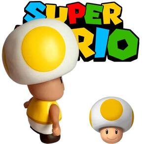 Action Figure Toad Super Mario Entrega Rápida Presente