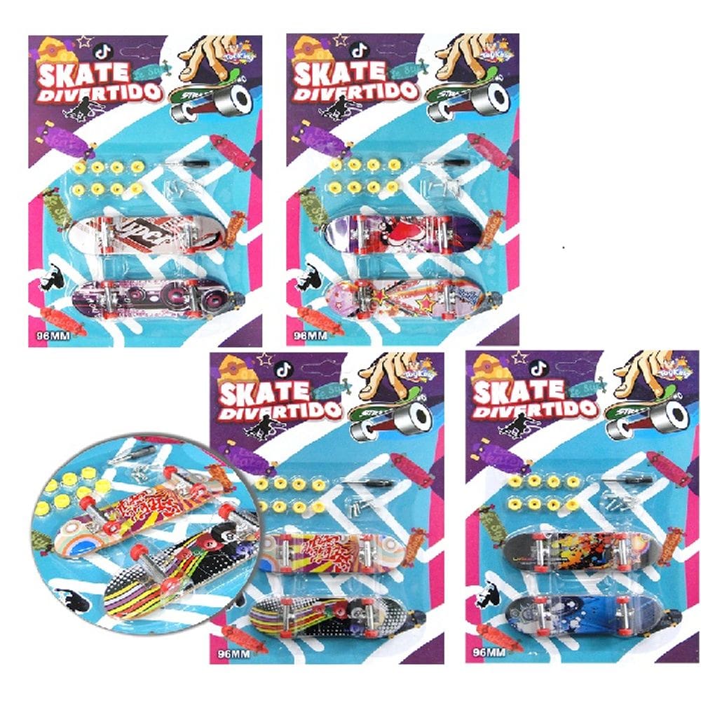 Skate De Dedo 2 Em 1 C/lixa Tk-ab6225