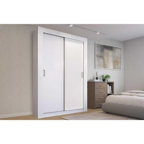 Guarda Roupa Solteiro 2 Portas de Correr PH 1728 Branco - Herval
