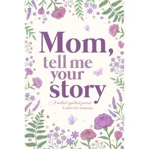Revista guiada Genérica Mom, conte-me sua história para compartilhar memórias